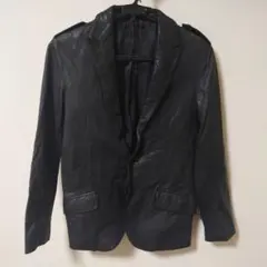 Green LABEL Relaxing ゴートレザージャケット「S」