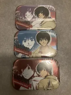 SAKAMOTO DAYS メタリック缶バッジ 3種セット 南雲