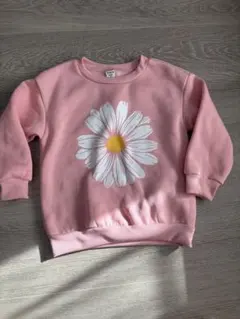 【新品未使用】SHEIN デイジー柄 トレーナー 4Y