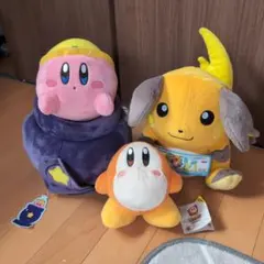 カービィ他ぬいぐるみ３点セット
