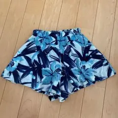 花柄 ショートパンツ キュロット