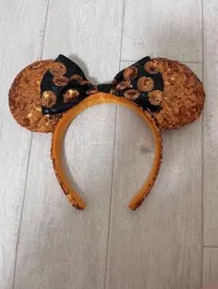 ディズニーカチューシャ ハロウィン スパンコールカチューシャ