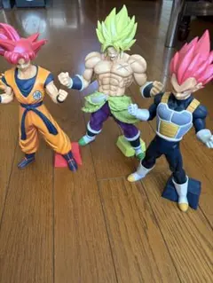 ドラゴンボール フィギュア 孫悟空 ブロリー ベジータ　3体まとめて
