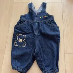 M.S.B. デニムオーバーオール 80cm