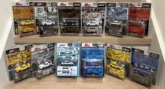 頭文字D 1/64 ホビージャパン ミニカー 12台セットのサムネイル