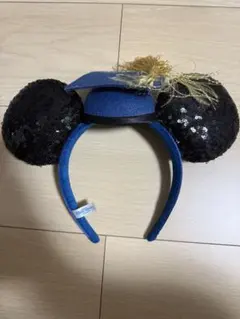 ミッキー耳 カチューシャ 卒業帽子デザイン
