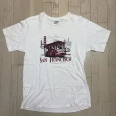 Hanes 90's 2枚タグ メキシコ製 サンフランシスコ Tシャツ M