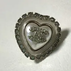 CHANEL シャネル ハートピアス　片方