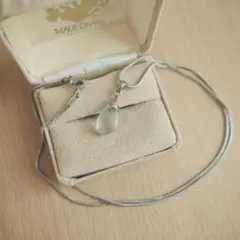 Vintage　925　アクアマリン　ネックレスのサムネイル