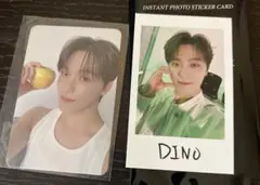 SEVENTEEN ディノ インスタントフォト&DEAR盤ランダムトレカ計2枚