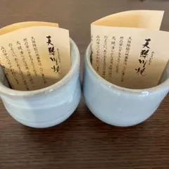 夫婦湯呑　ペア湯呑み　天降川焼のサムネイル
