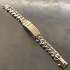 MEXICO MADE SILVER925 ID BRACELET/シルバー - メルカリ