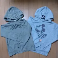 ✽パーカーセット✽devilrock ・しまむらミッキーマウス