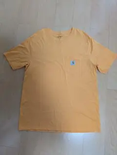 carhartt オレンジ Tシャツ Lサイズ