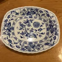 Blue Elbe by Sanyo 波形深皿 10枚セット　三洋陶器のサムネイル