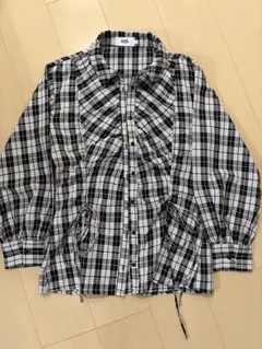 AZUL BY MOUSSY チェック柄長袖シャツ F