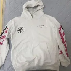 Off-White パーカー ホワイト Mサイズ