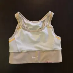 Nike スポーツブラ ホワイト/ベージュ