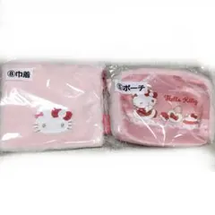 サンリオ ハローキティ 一番くじ　巾着ポーチ 2点セット