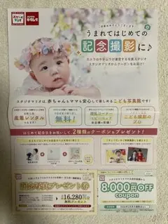スタジオマリオ　無料券　2026/7末まで