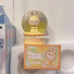 Bigino Energy HAPPINESSラブブスノードーム POPMART