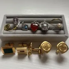 遺品整理 カフス 指輪 リング まとめ 0305-27