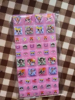 パワパフ パワパフ　タイルシール 硬いシール 立体シール