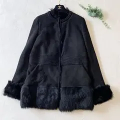 【新品未使用】Blumarine ブルマリン　ロング　コート　ネイビー 新品未使用】Blumarine ブルマリン ロング コート ネイビー