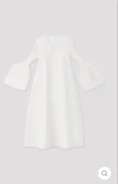 CFCL フレアワンピース　ロングスリーブ ベルスリーブのサムネイル