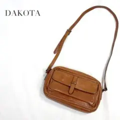 ◆ダコタ ショルダーバッグ 本革 レザー 斜め掛け ポシェット