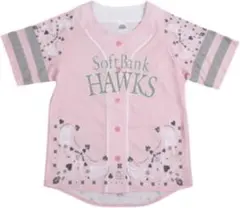 SoftBank Hawks 鷹ガール ユニフォーム M ピンク