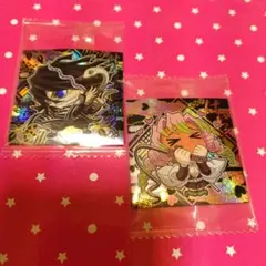 鬼滅の刃ディフォルメシールウエハース 其ノ十四　甘露寺蜜璃　伊黒小芭内