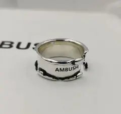 AMBUSH クラックデザイン シルバーリング