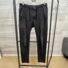 CALL&RESPONSEブラックデニム　ジョガーパンツ【size S】