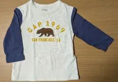 babyGap クマプリント 長袖Tシャツ 12-18ヶ月
