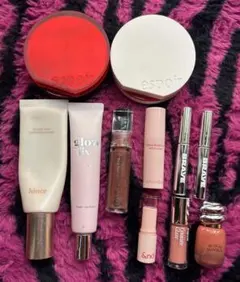 化粧品　まとめ売り　ファンデーション　下地　リップ　グロス　パフ　メイク　コスメ