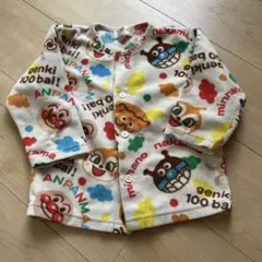 アンパンマン フリース パジャマ 上着　90
