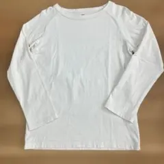 ダナファヌル　ラグラン　カットソー　長袖　キナリ