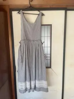 ★sm2★kazamiコラボワンピース　リネンブレンド　Fサイズ