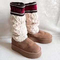 2025年最新】アグ ニットブーツの人気アイテム - メルカリ