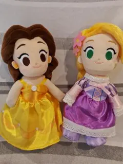 nuiMOs ベル＆ラプンツェル ぬいぐるみセット