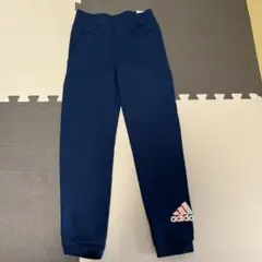 adidas キッズ ジャージ パンツ 130cm ネイビー