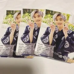 椿泰我 プロフィールカード