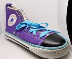 コンバース スニーカー型 ペンケース 筆箱 パープル 訳あり B2505124