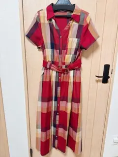 REDYAZEL レディアゼル　チェックワンピース　ワンピース　夏　秋