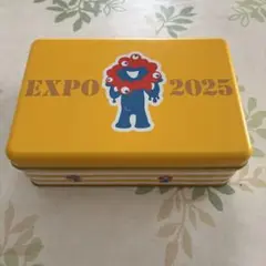 【新品未開封】EXPO 2025缶大阪関西万博　クッキー缶ミャクミャク　24枚入