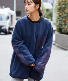 NOYKU /ノイク マイクロフリース クルーネック