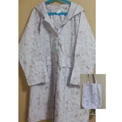 motherways マザウェイズ レインコート薄紫　 140cmのサムネイル