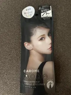 CAROME WATERPROOFLIQUID EYELINER マットブラックのサムネイル