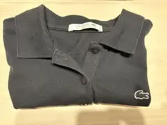 LACOSTE ブラックポロシャツ 36